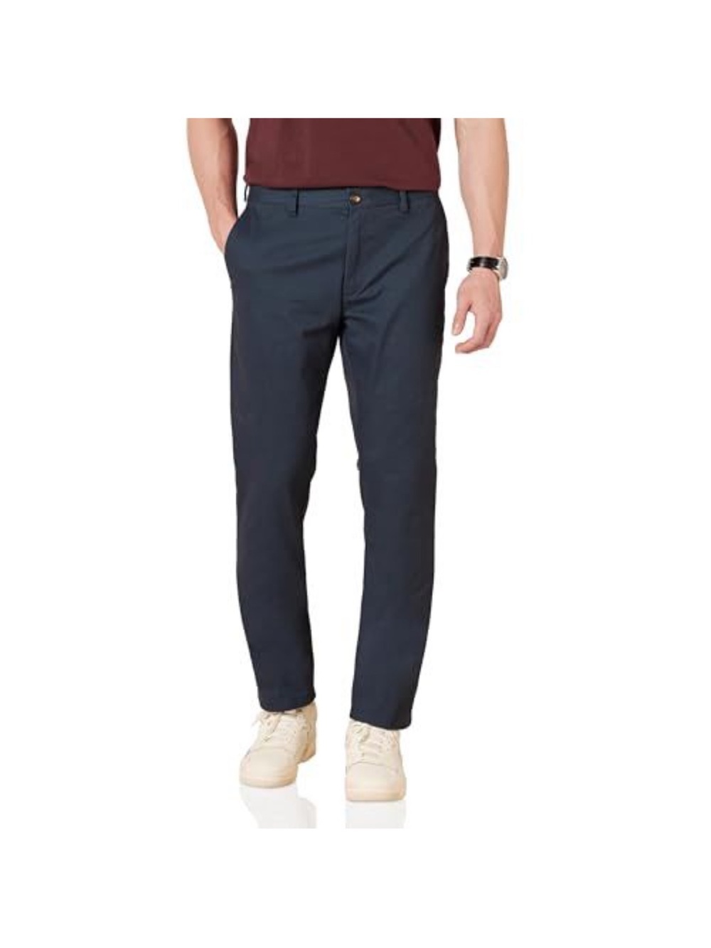 Amazon Essentials Navy Straight Chino Pants